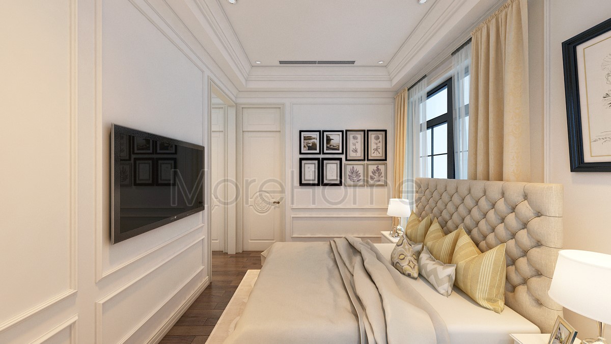 thiết kế phòng ngủ biệt thự Vinhomes central Park